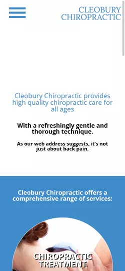 Cleobury Chiropractic mobile